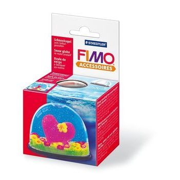 FIMO snow globe small oval