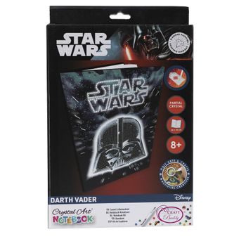 Pictat cu diamante, caiet Star Wars Dart Vader