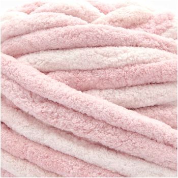 Rico design crochet yarn Chenillove Super Big Print shade 001 cream