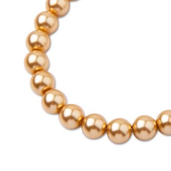 Preciosa Round pearl MAXIMA 10mm Pearl Effect Gold