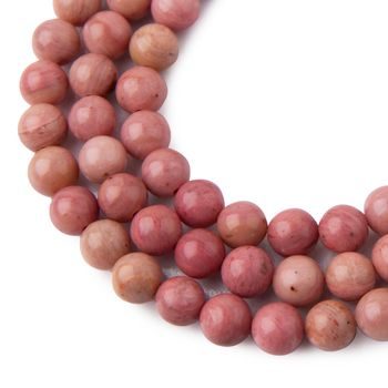 Rhodonite beads 8mm