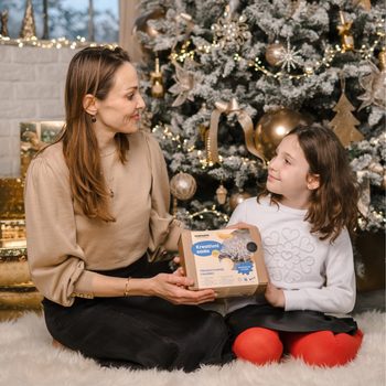 Manumi kreativní sada na dekorování vánočních ozdob stříbrná