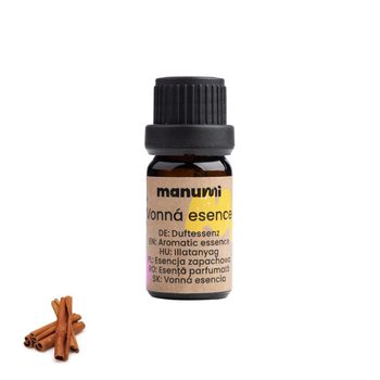 Manumi vonná esence skořice 10 ml
