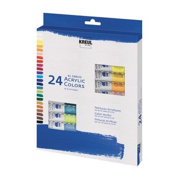 Acrylic paints set Solo Goya 24 colours 24x12ml