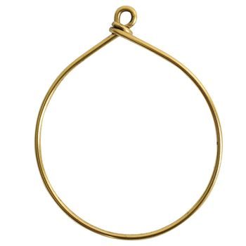 Nunn Design loop 38,5x31mm gold-plated