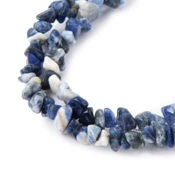 Sodalite crystal chips 80cm