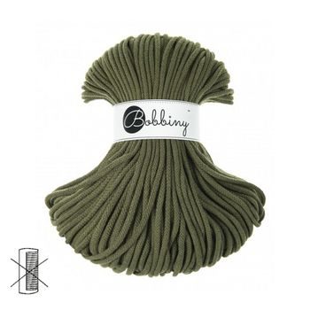 Bobbiny Macramé šňůra Premium 5mm Avocado