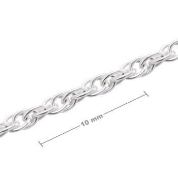 Sterling silver 925 unfinished chain 1.5mm No.411