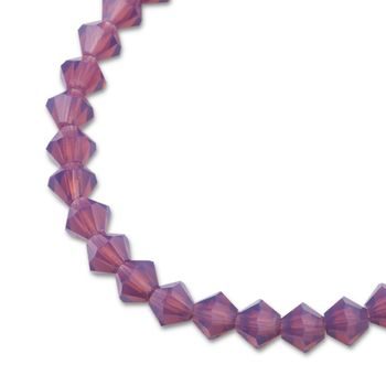 Preciosa MC bead Rondelle 6mm Amethyst Opal