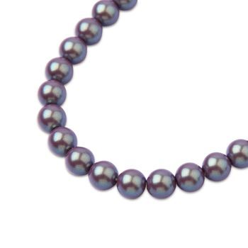 Preciosa perlă rotundă MAXIMA 4mm Pearlescent Violet