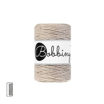 Bobbiny Macramé příze Baby 1,5mm Beige