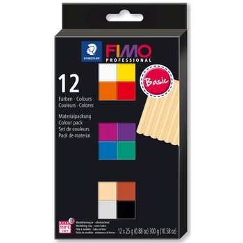 FIMO Professional sada 12 barev 25g Basic