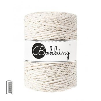 Bobbiny Macramé příze XXL 3PLY 5mm Golden natural