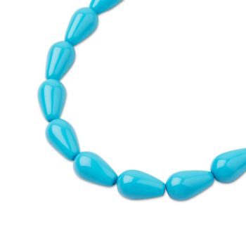 Preciosa perlă tip pară MAXIMA 10x6mm Crystal Aqua Blue