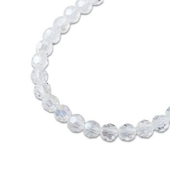 Preciosa MC perle rotundă 3mm Crystal Argent Flare