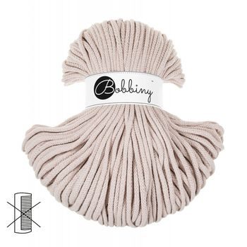 Bobbiny Șnur Macramé Premium 5mm Nude