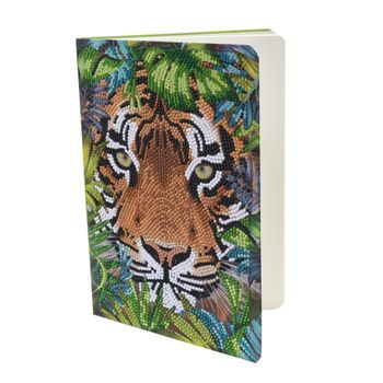 Diamond painting notebook Tiger in a Forest