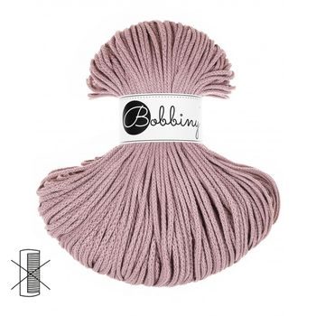 Bobbiny Macramé šňůra Junior 3mm Mauve