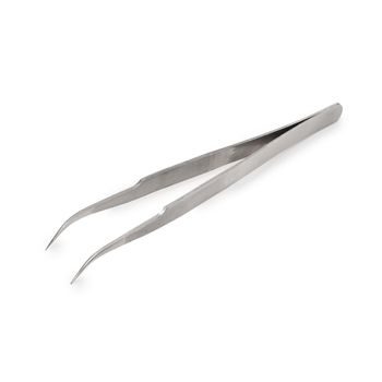 Pensetă lungă curbată 15cm