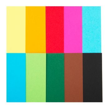 Sada barevných papírů 20 listů A4 130g/m² mix barev