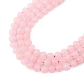 Rose Quartz beads 4mm