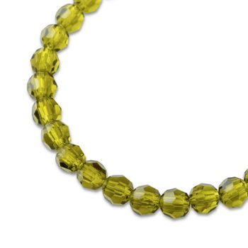 Preciosa MC Round bead 6mm Olivine č.269