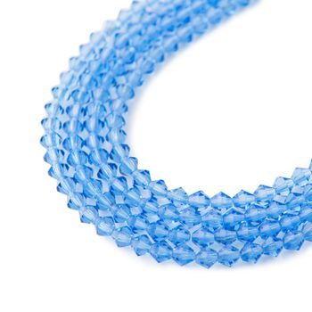 Manumi české cínové perličky 4 mm Sapphire