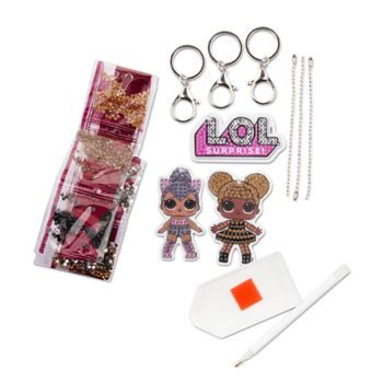 Diamond painting keyring kit L.O.L. Surprise