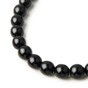 Manumi české sklenené stláčané guľôčky Jet 10mm č.93