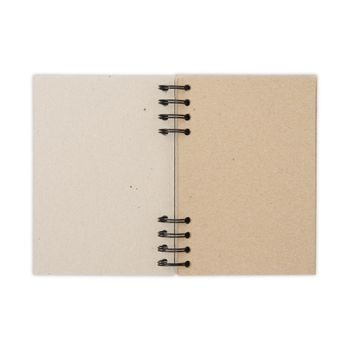 Kroužkové album na scrapbook z kraftového kartonu 36,5x32,5x4cm přírodní