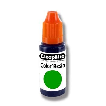 Colorant transparent pentru rășină de cristal 15ml verde