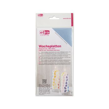 Rico design set of wax pens for painting on candles 6 pcs floral pastel colors