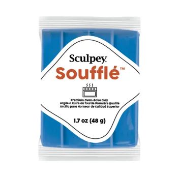 Sculpey Soufflé Cobalt kobaltově modrá