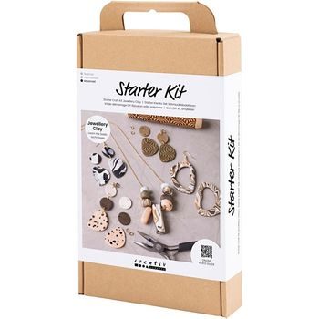 Creative set for modeling polymer clay jewelry