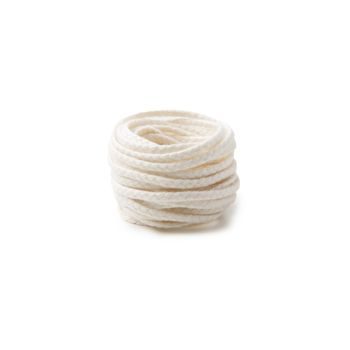Candle wick flat braided from palm wax ø6-8cm