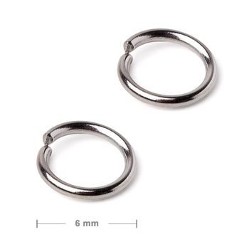 Stainless steel 316L jump ring 6mm