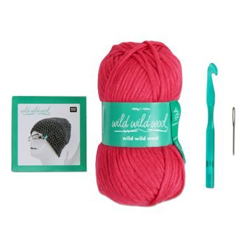 Rico design háčkovací sada na výrobu žínek Creative Bubble Malá zvířátka