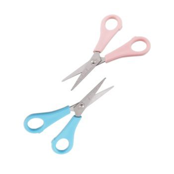 Children's scissors pointed 13.5cm mix of colours