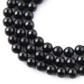 Black Spinel beads 8mm