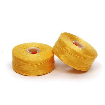S-lon nylon beading thread D 71m yellow No.2