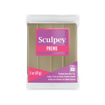 Sculpey PREMO yellow-gold with glitter