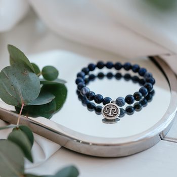 Manumi kreativní sada na výrobu náramku z minerálů se znamením zvěrokruhu Ryby