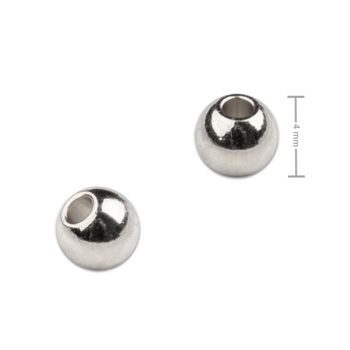 Korálek z chirurgické oceli 4 mm