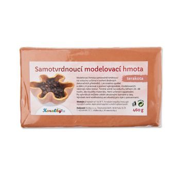 Samotvrdnoucí hmota 460g terakota