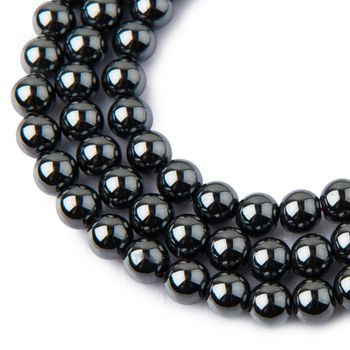 Hematite beads 8mm