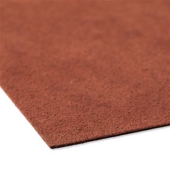 Ultrasuede beading foundation 21.6x10.8 cm brown