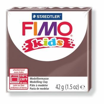 FIMO Kids 42 g (8030-7) hnedá