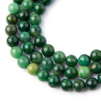 African Jade beads 8mm