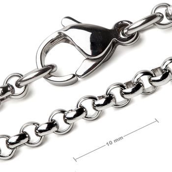 Stainless steel finished jewellery chain 45cm  No.4