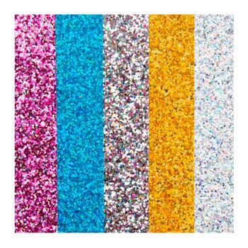 Glitter paper 10 sheets mix of colours